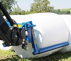 Také s čelním nakladačem lze BTGHY perfektně obsluhovat.