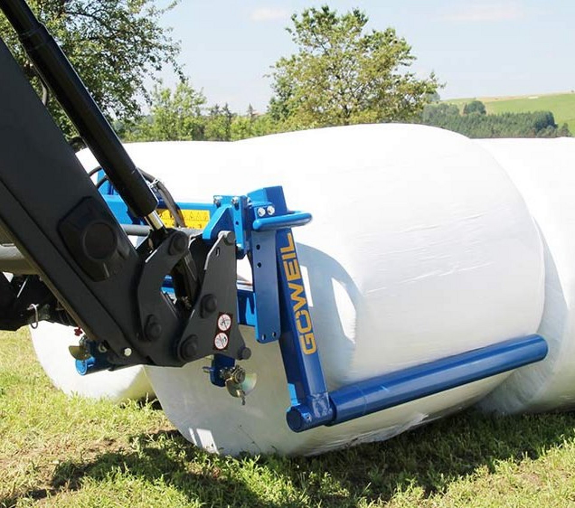 El BTGHY también se puede manejar perfectamente con el cargador frontal.