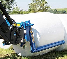 Ook met de frontlader kan de BTGHY perfect worden bediend.