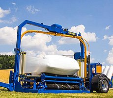 Ovíjecí stroj na hranaté balíky G4010 Q Profi.