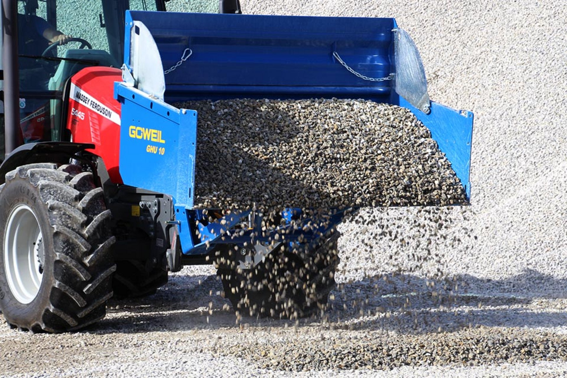 GHU 10 jest odpowiednim narzędziem do ciężkich i wymagających prac.