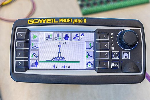 Die G4020 Q Profi ist mit der Programmsteuerung PROFI ausgerüstet.