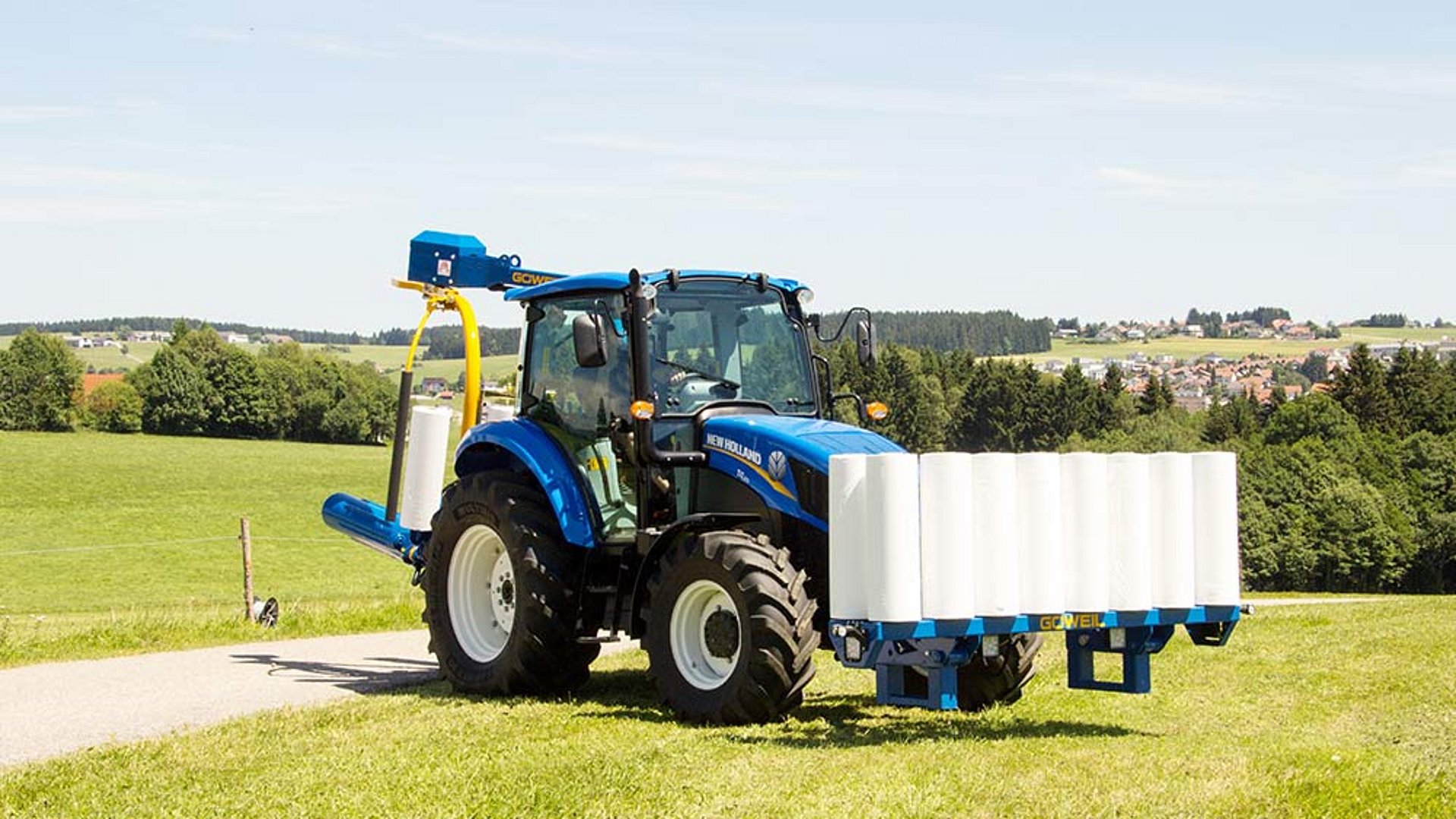 El GFM en el uso con la envolvedora G1015.