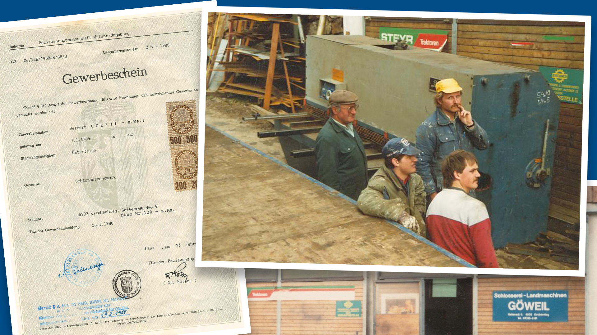 Gründung von GÖWEIL im Jahr 1988