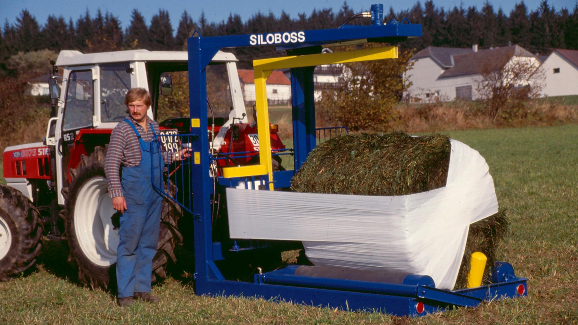 Erste GÖWEIL Wickelmaschine aus dem Jahr 1989