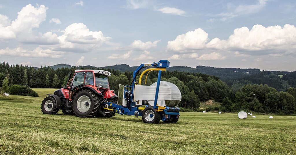 Die Göweil G2020 im Einsatz am Feld.