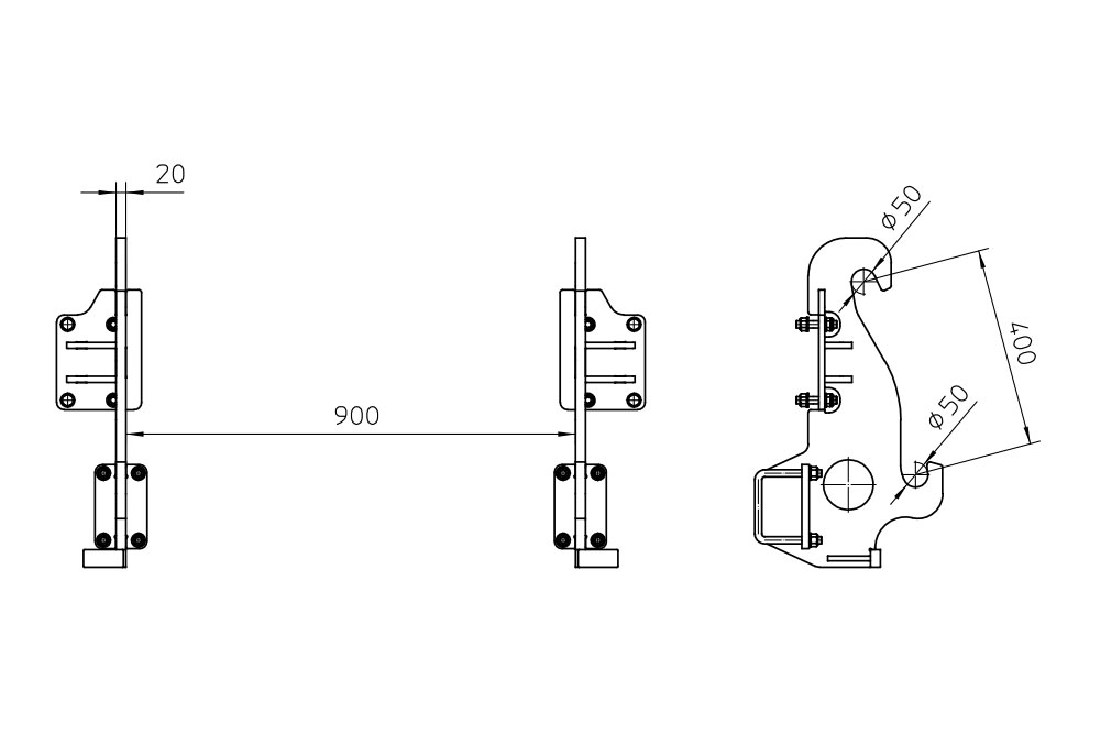 GÖWEIL attachment for Hydrema