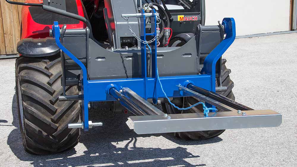 The tine guard ensures that the TDE is also suitable for road transport.