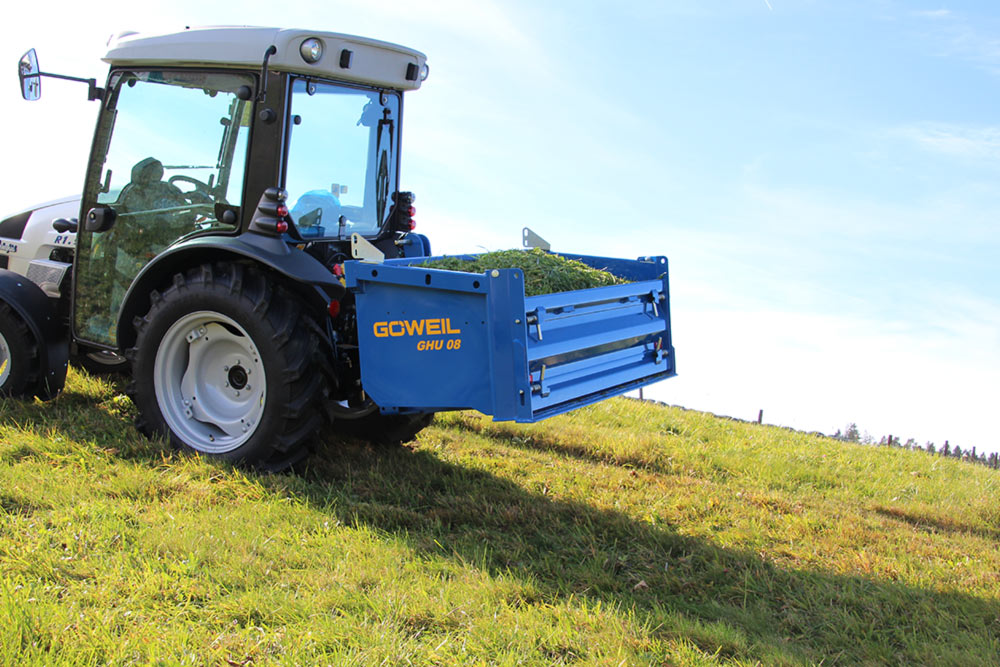 Die GHU 08 im Einsatz am Feld