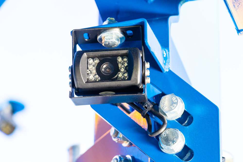 De LT-Master F115 beschikt over een camerasysteem met 4 infraroodcamera's